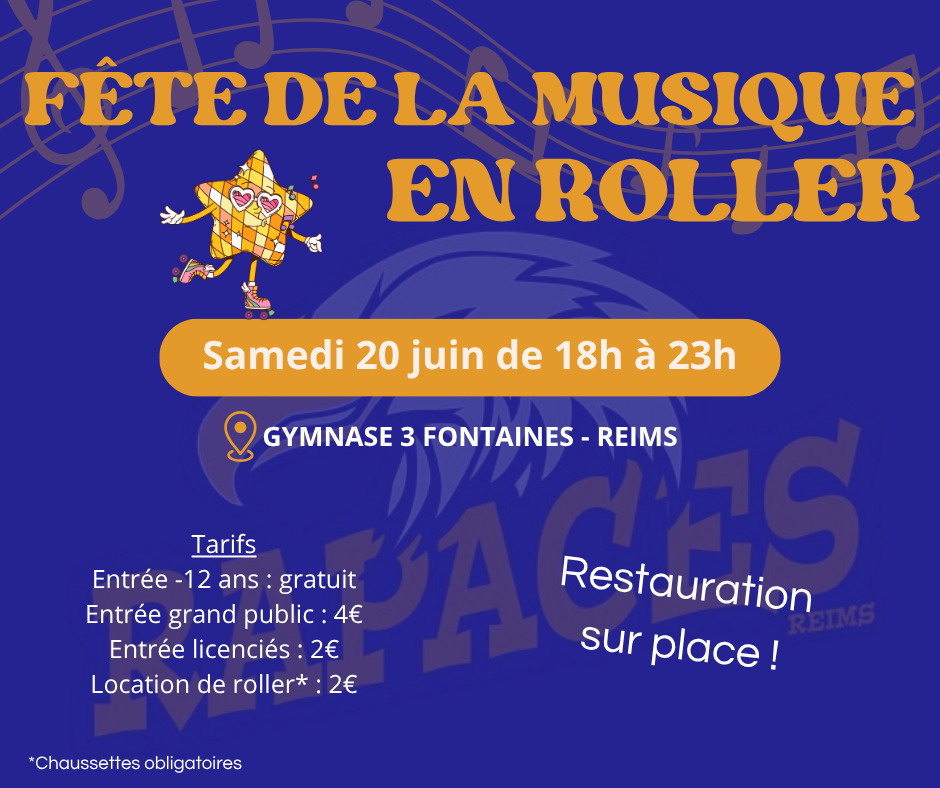 Invitation Roller Dance Invitation à la soirée Roller Dance